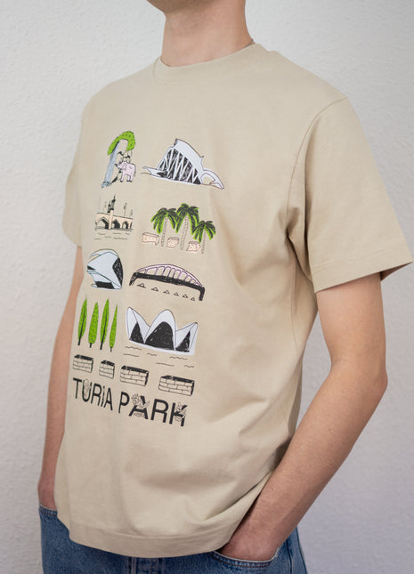 Souvenir T-shirt Turia Green
