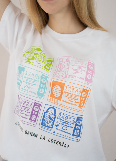 Collectible T-Shirt Lottery tickets