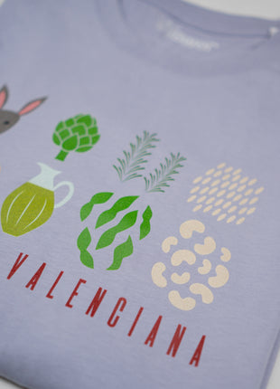 Camiseta Paella ingredientes Unisex Medium Fit