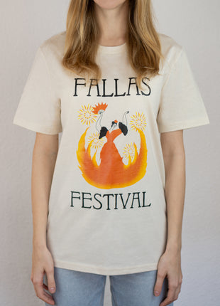 Souvenir White T-Shirt Fallas