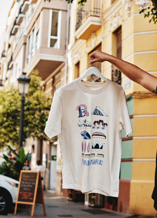 Souvenir T-shirt Turia Rose