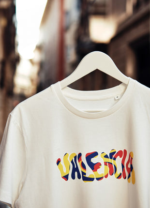 Camiseta souvenir Valencia Unisex Ajuste Medio