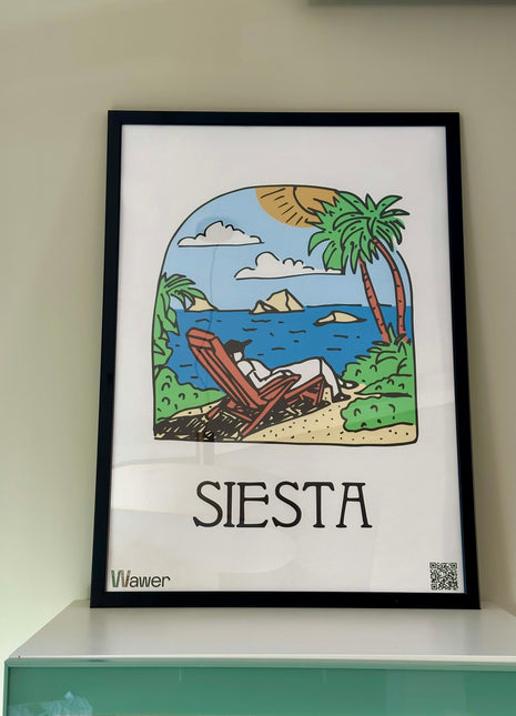 Poster Siesta Seaview