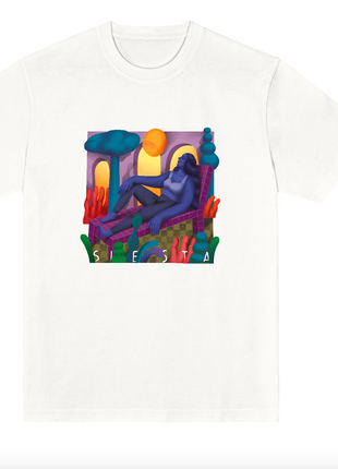 Camiseta de Souvenir Siesta Serenity de Corte Suelto