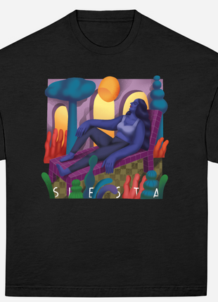 Camiseta de Souvenir Siesta Serenity de Corte Suelto