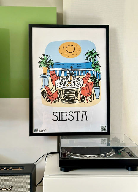 Poster Siesta Lunch