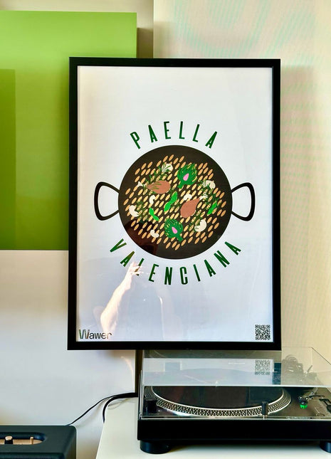 Poster Paella Valenciana