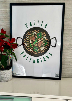Poster Paella Valenciana