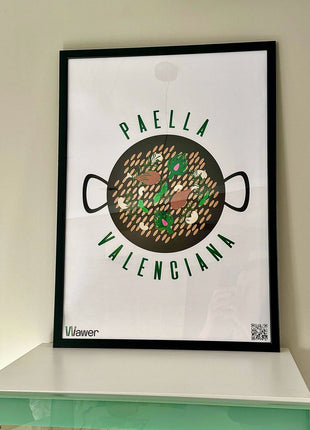 Poster Paella Valenciana