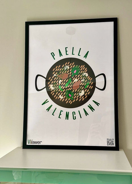 Poster Paella Valenciana