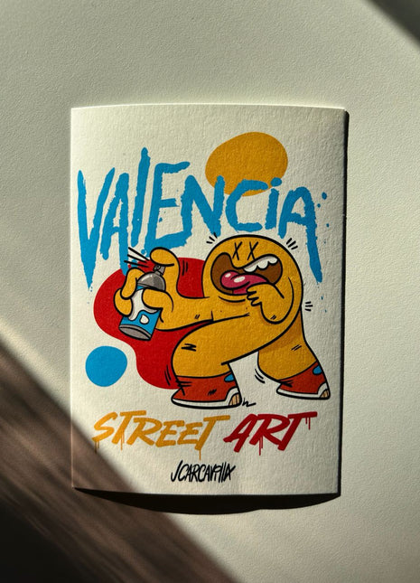 Souvenir Postcard Street Art